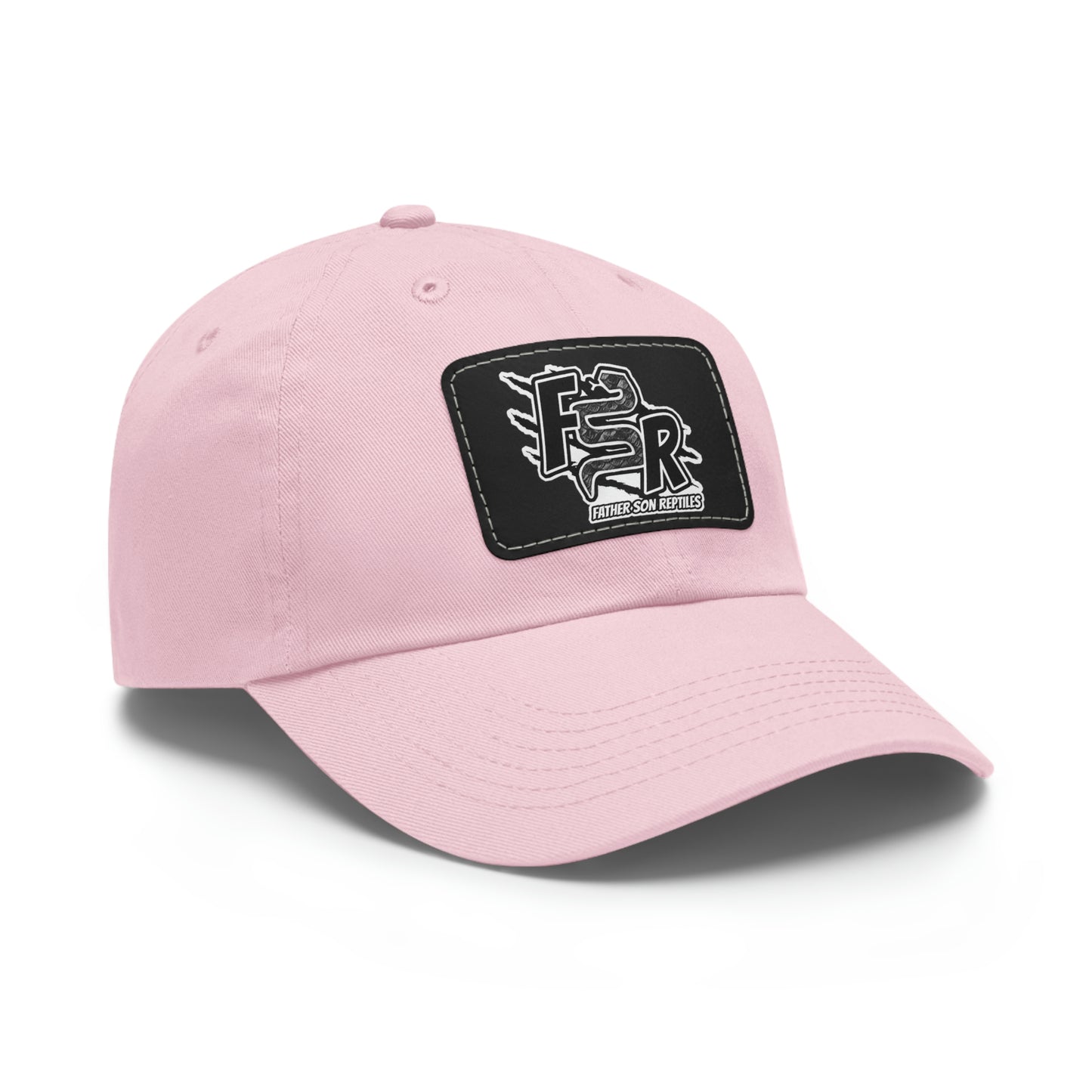 Dad Hat with Leather Patch