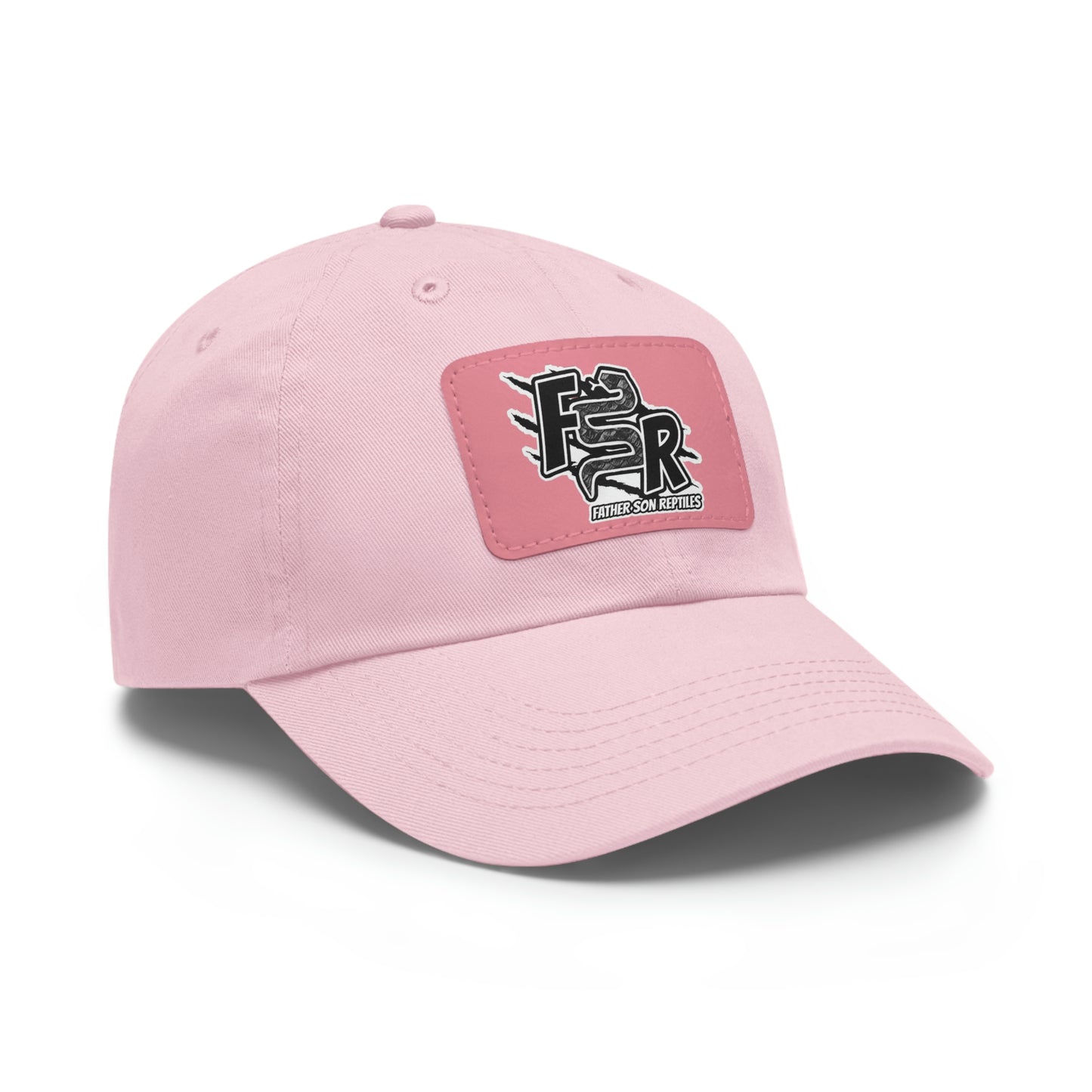 Dad Hat with Leather Patch