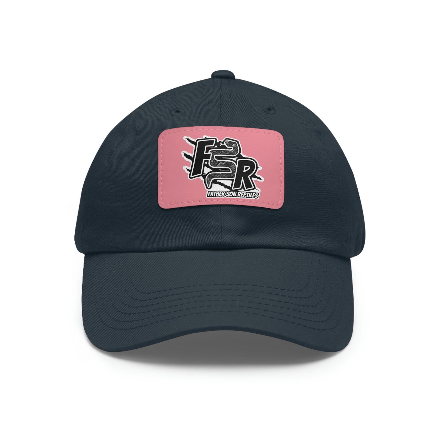 Dad Hat with Leather Patch