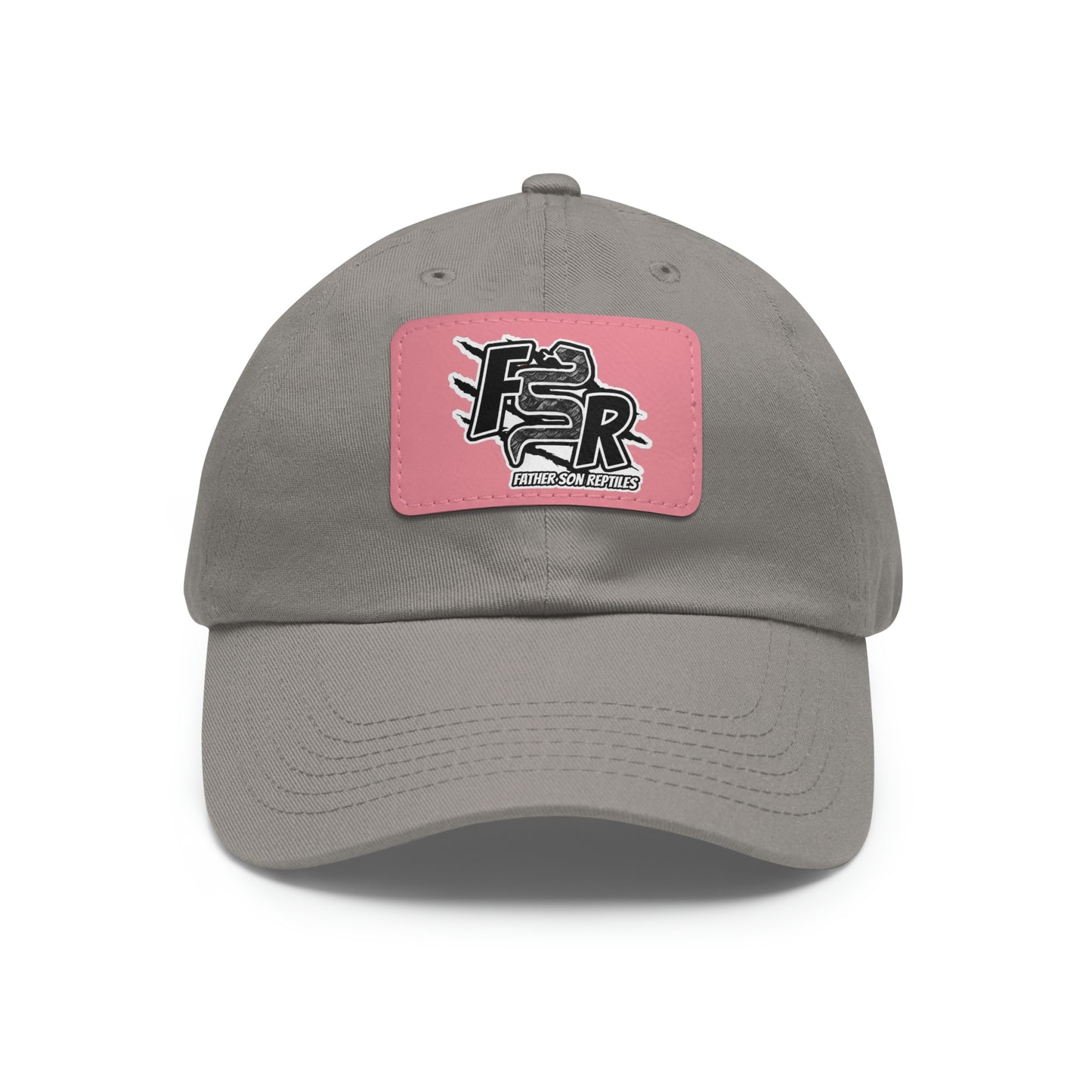 Dad Hat with Leather Patch