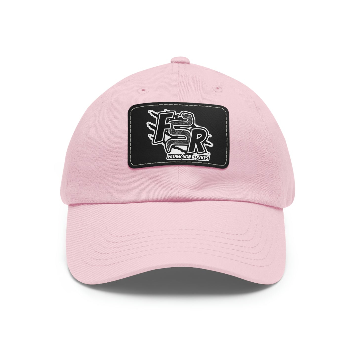 Dad Hat with Leather Patch