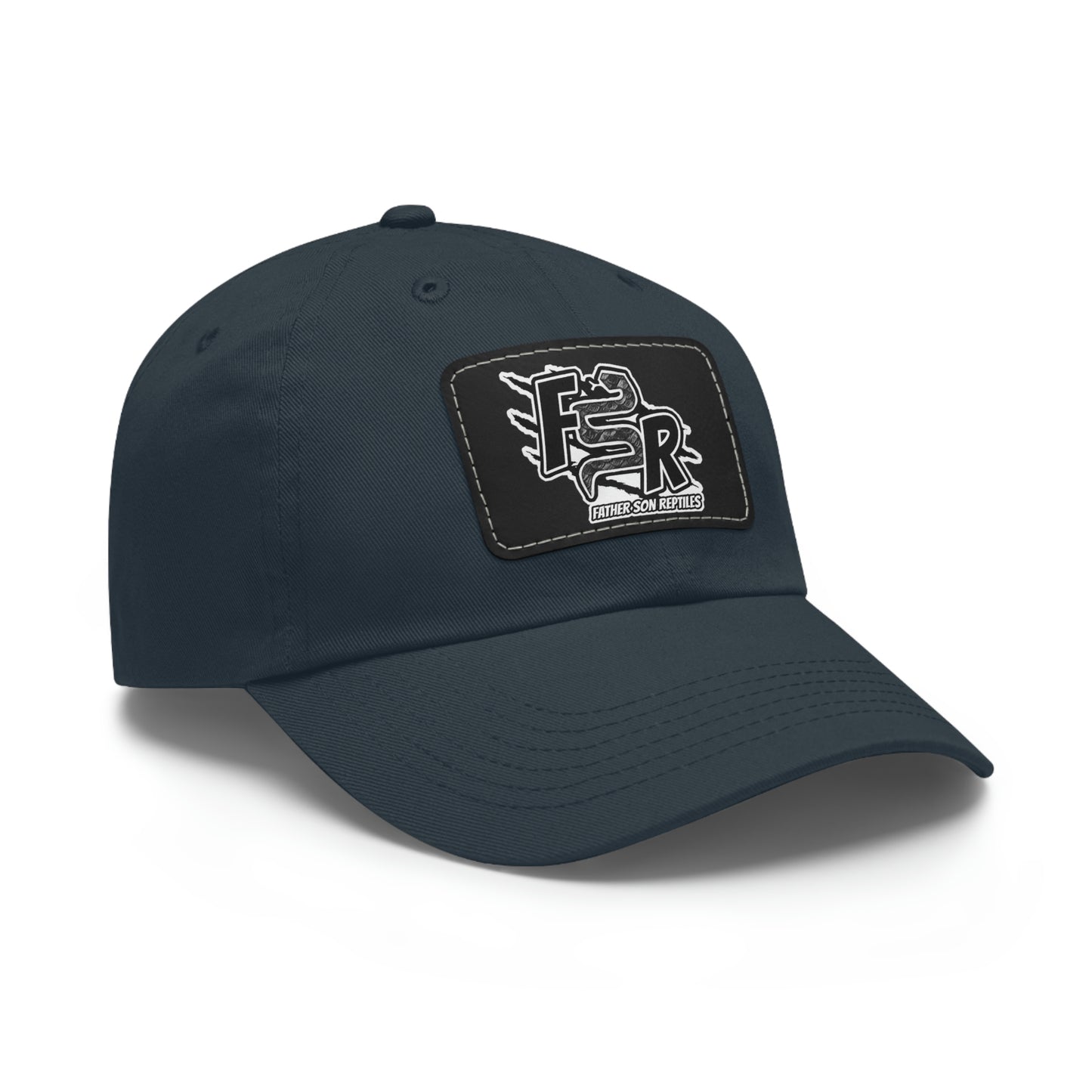 Dad Hat with Leather Patch