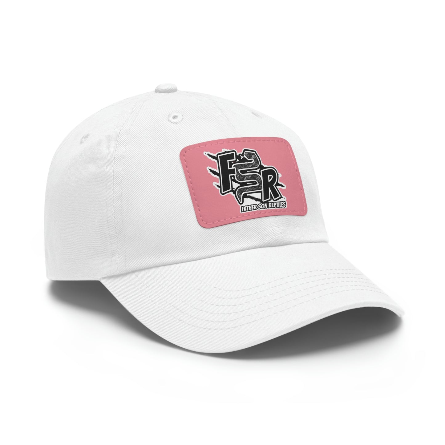 Dad Hat with Leather Patch